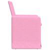 vidaXL Chaises de salle &agrave; manger 2 pcs Rose 57 x 67 x 95 cm tissu