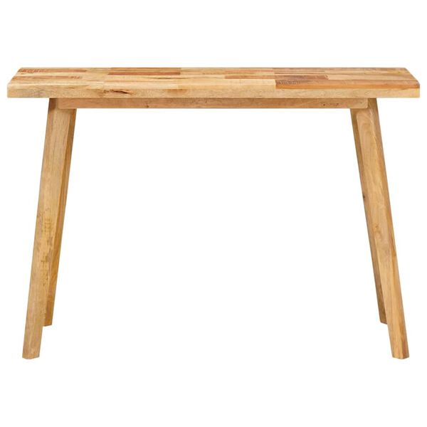 vidaXL Table à dîner Naturel 100 x 55 x 75 cm Bois de mangue massif