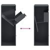 vidaXL Bo&icirc;te de d&eacute;p&ocirc;t de colis Anthracite 41 x 38 x 103 cm Acier