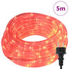 vidaXL Lumière en corde avec 120 LED Rouge 5 m PVC
