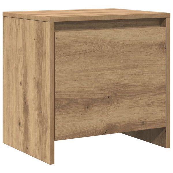 vidaXL Cabinet de chevet Ch&ecirc;ne artisanal 45 x 34 x 44,5 cm