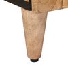 vidaXL Cabinet de chevet Naturel 50 x 33 x 60 cm Bois de mangue massif