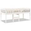 vidaXL Lit pour enfants sans matelas blanc 90x190cm bois de pin massif