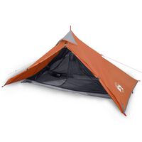 vidaXL Tente de camping 1 personne 255x153x130 cm taffetas 185T
