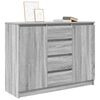 vidaXL Buffet avec tiroirs sonoma gris 100,5x35x76cm bois d'ingénierie