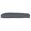vidaXL Set de coussins de palette 2 pcs Anthracite 100 x 40 x 8 cm