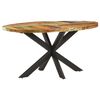 vidaXL Table de salle à manger 160x90x75cm Bois de récupération massif