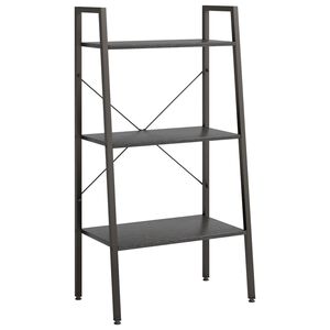 vidaXL &Eacute;tag&egrave;re sur pied 3 niveaux Noir 56x35x108 cm