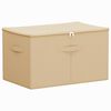 vidaXL Bo&icirc;te de rangement 6 pcs Cr&egrave;me 60 x 43 x 35 cm Tissu intiss&eacute;