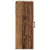 vidaXL Meuble mural Bois Ancien 34,5 x 34 x 90 cm Bois d'ing&eacute;nierie