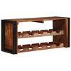 vidaXL &Eacute;tag&egrave;re &agrave; vin Marron 100 x 45 x 33 cm Bois r&eacute;cup&eacute;r&eacute; massif