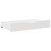 vidaXL Tiroirs sous le lit 2 pcs blanc 90x55x17 cm bois de pin massif
