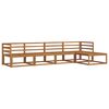 vidaXL Ensemble de canap&eacute;s d'ext&eacute;rieur 5 pcs Naturel