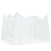 vidaXL Filet Anti-Moustiques de Jardin Rectangulaire 220 mesh Blanc