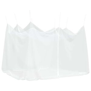 vidaXL Moustiquaire d'ext&eacute;rieur 220 mailles blanche 300 x 300 x 250 cm