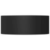 vidaXL Bumpers de table de baby-foot 16 pi&egrave;ces Noir 2,7 x 2,7 x 1,3 cm