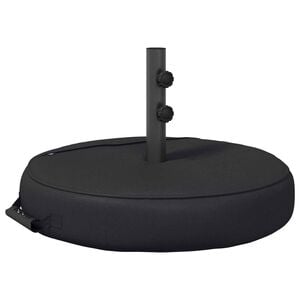 vidaXL Base de parasol de patio 53 x 53 x 40 cm Acier Noir