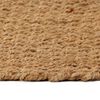 vidaXL Tapis rectangulaire Naturel 160x230 cm Jute