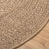 vidaXL Tapis 90 cm aspect jute intérieur et extérieur