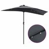 vidaXL Parasol de jardin Anthracite 294 x 150 x 223 cm