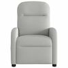 vidaXL Fauteuil inclinable gris nuage tissu