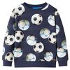 Sweatshirt pour enfants bleu marine 128