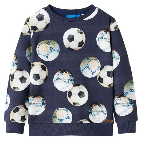 Sweatshirt pour enfants bleu marine 128