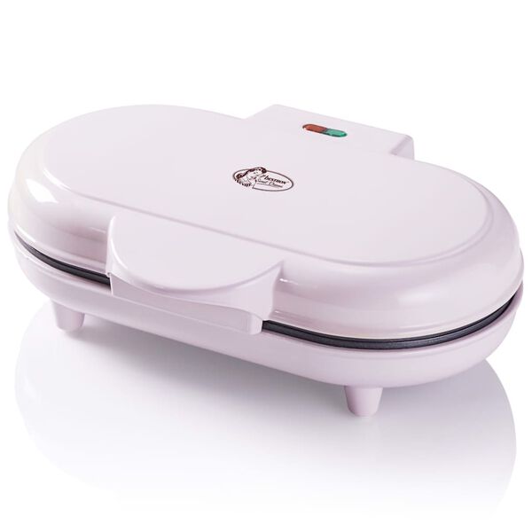 Bestron Gaufrier en forme de c&oelig;ur double ADWM1000P 1000 W Rose