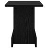 vidaXL Table d'appoint Ch&ecirc;ne noir 35,5 x 35 x 40 cm Bois d'ing&eacute;nierie