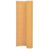 vidaXL Cl&ocirc;ture de jardin double face 110x500 cm Jaune