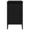 vidaXL Meuble de Lavabo de Salle de Bain Chêne noir 60 x 35 x 60 cm