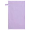 vidaXL Serviettes de sport 2 pcs Violet 50 x 30 cm