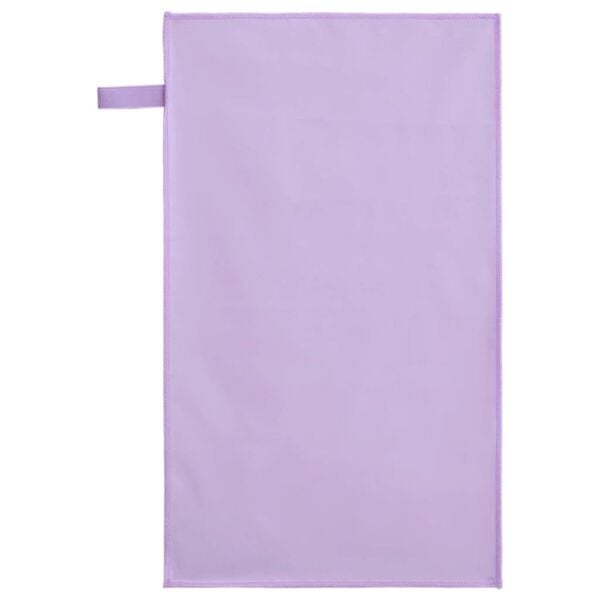vidaXL Serviettes de sport 2 pcs Violet 50 x 30 cm