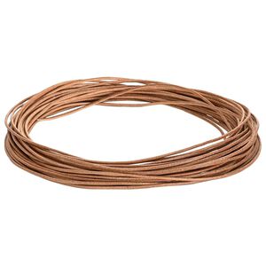 vidaXL Corde en Cuir 1 Marron &Oslash;1 mm x 5 m Cuir