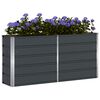 vidaXL Jardini&egrave;re Anthracite 160 x 40 x 75 cm Acier
