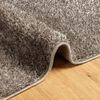 vidaXL Tapis ISTAN &agrave; poils longs aspect brillant gris 100x200 cm