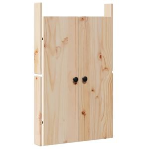 vidaXL Porte de cuisine MEPPEL Ch&ecirc;ne brun 50 x 9 x 82 cm