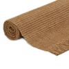 vidaXL Tapis avec glands 100x300 cm Jute