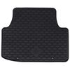 vidaXL Tapis de voiture 4 pcs Noir Caoutchouc