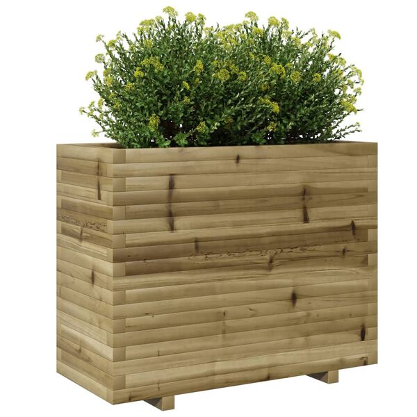 vidaXL Jardini&egrave;re 90x40x72,5 cm bois de pin impr&eacute;gn&eacute;