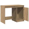 vidaXL Bureau chêne artisanal 100x50x76 cm bois d'ingénierie