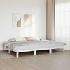 VidaXL Cadre de lit familial sans matelas blanc 240x200 cm