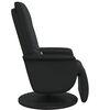 vidaXL Fauteuil de massage pivotant Noir 71 x 90 x 105 cm Simili cuir