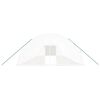 vidaXL Serre avec cadre en acier blanc 96 m&sup2; 16x6x2,85 m