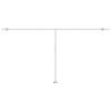 vidaXL Auvent automatique sur pied 600x300 cm Bleu/Blanc