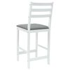 vidaXL Chaises de salle &agrave; manger 2 pcs Blanc 40 x 47,5 x 99,5 cm