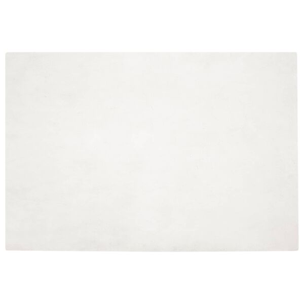 vidaXL Tapis en Fourrure Synth&eacute;tique de Lapin Olite Cr&egrave;me 160 x 230 cm