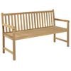 vidaXL Banc de jardin 150 cm Teck