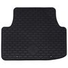 vidaXL Tapis de voiture 4 pcs Noir Caoutchouc