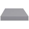 vidaXL Étagères murales flottantes 4 pcs gris 50x23x3,8 cm MDF